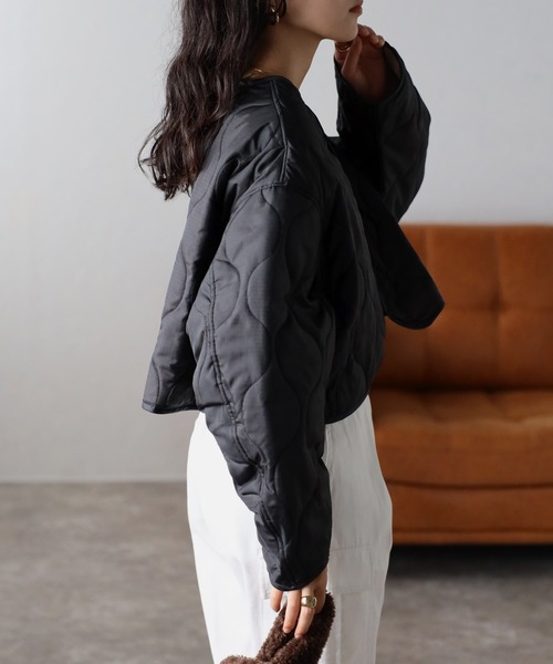 「r.」 ジャケット FREE アイボリー レディース_画像2