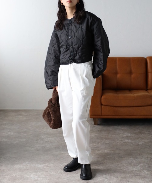 「r.」 ジャケット FREE アイボリー レディース_画像4