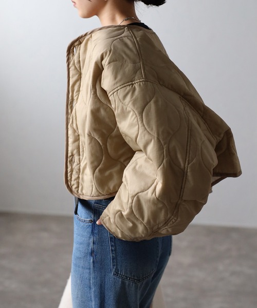 「r.」 ジャケット FREE アイボリー レディース_画像7