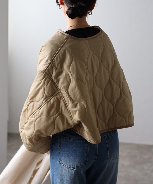 「r.」 ジャケット FREE アイボリー レディース_画像8