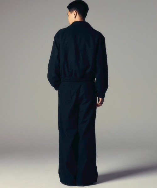 THE C/S PROJECT パンツ 「CS」two tuck wool wide trousers