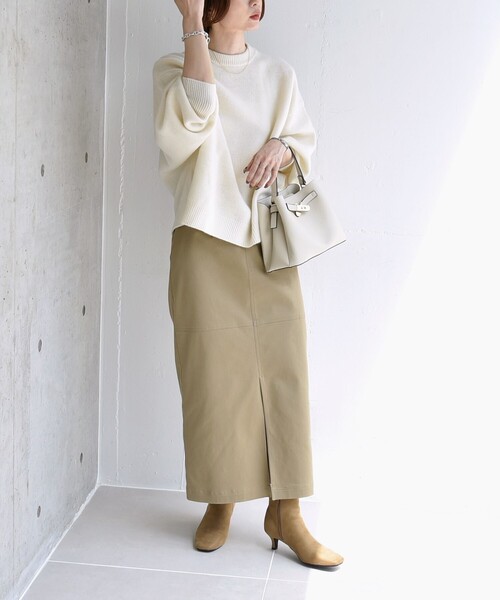 「quaranciel」 長袖ニット ONE SIZE ブルー レディース_画像3