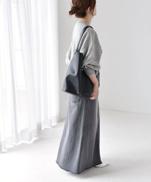 「quaranciel」 長袖ニット ONE SIZE ブルー レディース_画像8