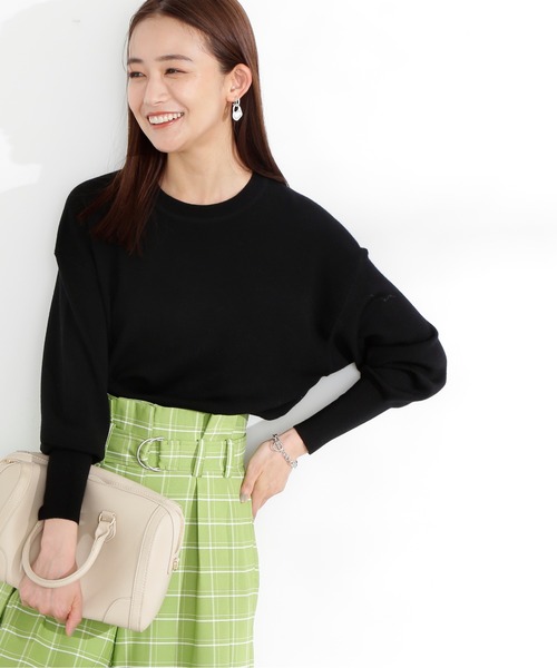 「N.(N. Natural Beauty Basic)」 長袖ニット MEDIUM イエロー レディース_画像2