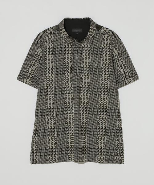 St ANDREWS ポロシャツ 「St ANDREWS」ホースビットチェックジャガード