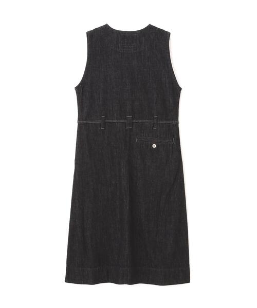 MHL.（エムエイチエル） ワンピース CANTON BLACK LIGHT DENIM