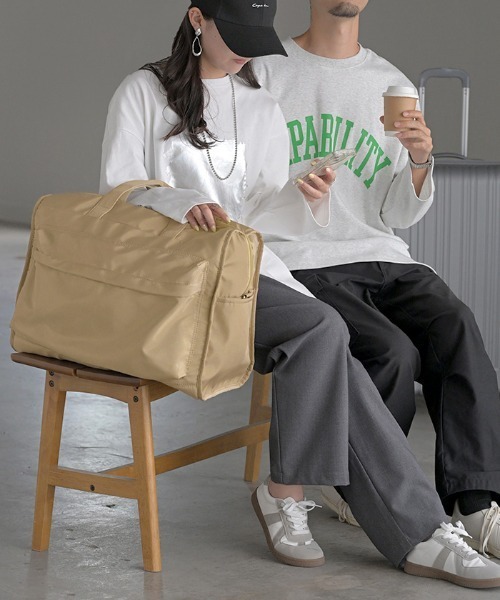 HUG.U（ハグユー） ボストンバッグ 4way 大容量ボストンバッグ 「 機内