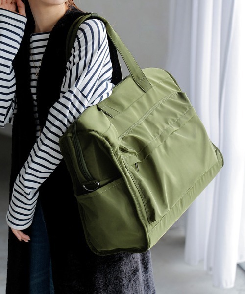 HUG.U（ハグユー） ボストンバッグ 4way 大容量ボストンバッグ 「 機内