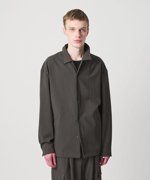 数回使用 monkey time ミリタリーコート ユナイテッドアローズ 黒 L monkey time BEAUTY＆YOUTH UNITED ARROWS ブルゾン アウター RENU TRO