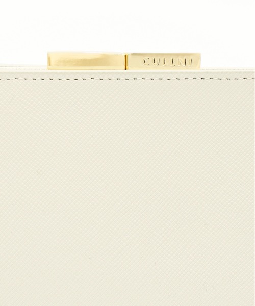 二つ折り財布 財布 Leather Combination Pocket Clasp Wallet メンズ レディースの画像
