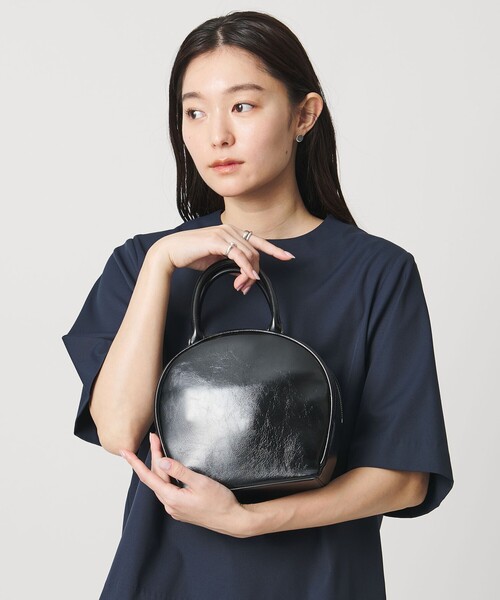 【美品】UNITED ARROWS ロッカーバッグ ボストン キャンバス&レザー MARW UNITED ARROWS（マルゥ ユナイテッドアローズ） ボストンバッグ
