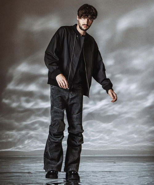 NO ID.（ノーアイディー） パンツ 「NO ID.」Langwid Riders Pants