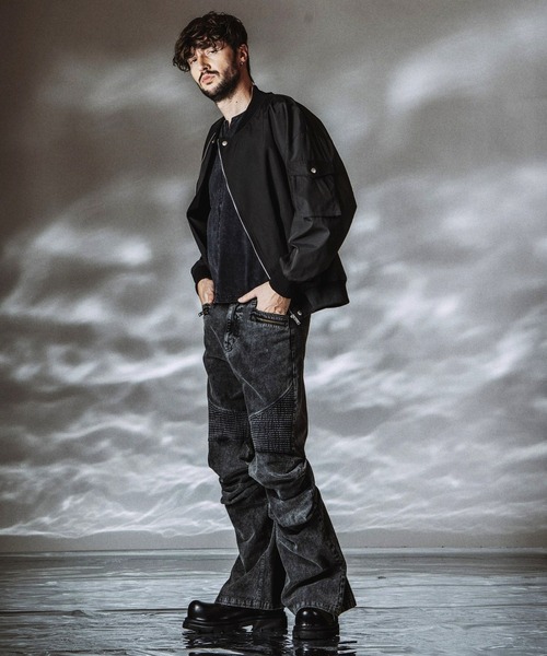 NO ID.（ノーアイディー） パンツ 「NO ID.」Langwid Riders Pants