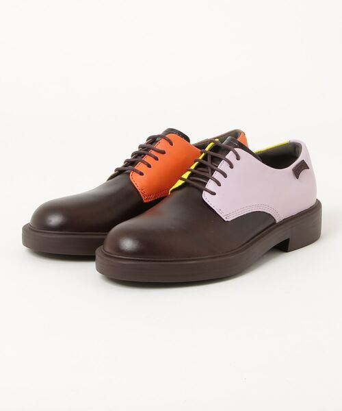 「CAMPER」 シューズ 25.5cm ダークブラウン メンズの画像