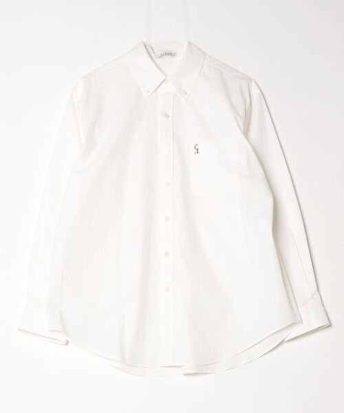 ブラウス シャツ LOGO BUTTON-DOWN BASIC SHIRTS 19122-4162 レディース