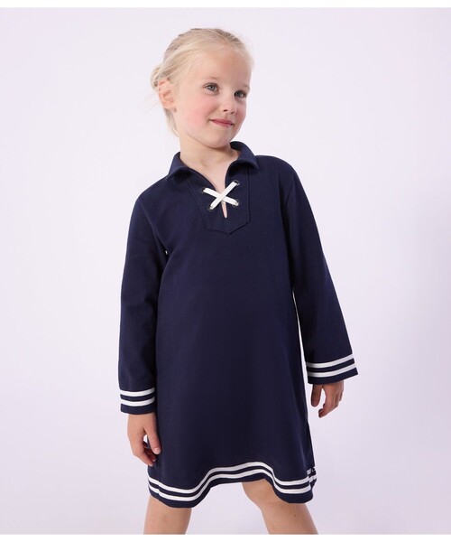 PETIT BATEAU - 衣裳 衿つき衣裳 キッズ 小わっぱ服 子ども服、シューズ-ベビー、キッズ、マタニティ-ワンピース、チュニック