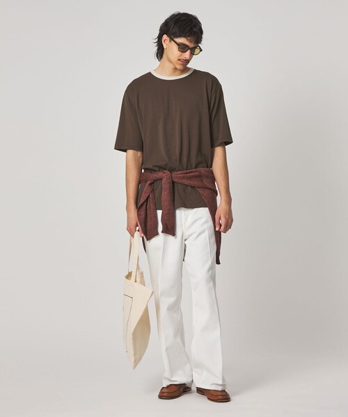 STEVEN ALAN（スティーブンアラン） tシャツ リンガー クルーネック T
