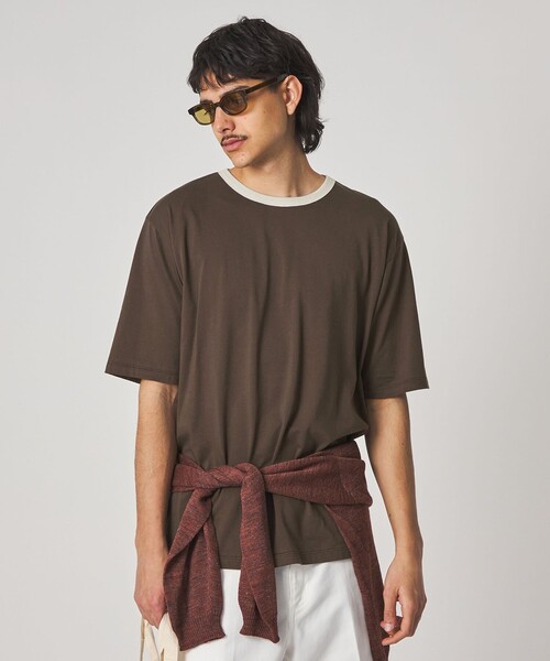 STEVEN ALAN（スティーブンアラン） tシャツ リンガー クルーネック T