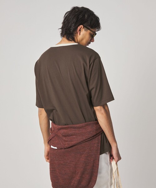 STEVEN ALAN（スティーブンアラン） tシャツ リンガー クルーネック T 