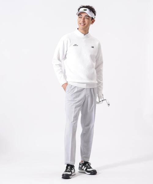 新品タグ付 NBB WEEKEND スウェット 3 白 UNISEX ゴルフ New Balance Golf（ニューバランスゴルフ） パンツ 「new balance golf