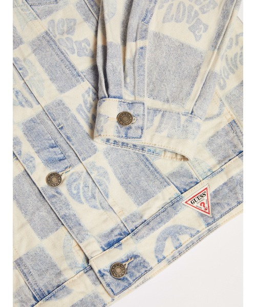「Guess」 デニムジャケット X-LARGE ブルー メンズの画像