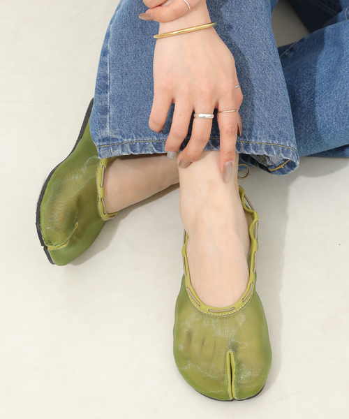 PAES（ペイズ） シューズ Mesh Air String Flat レディース : ZOZOTOWN