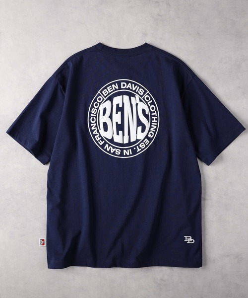 「BEN DAVIS」 半袖Tシャツ X-LARGE ホワイト メンズ_画像2