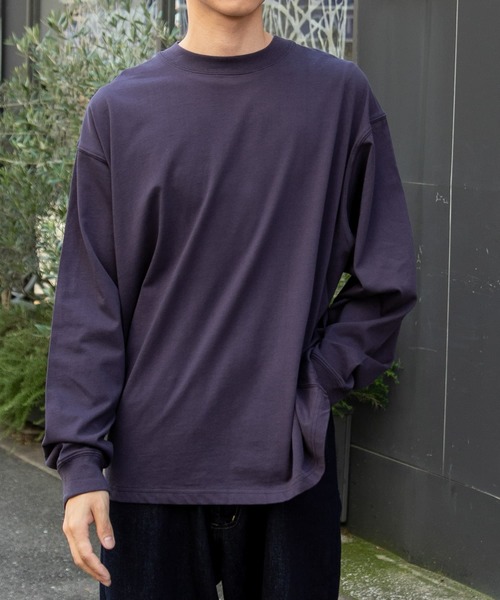 「FORK&SPOON」 長袖Tシャツ 5 ベージュ メンズ_画像8