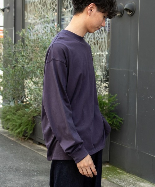 「FORK&SPOON」 長袖Tシャツ 5 ベージュ メンズ_画像9