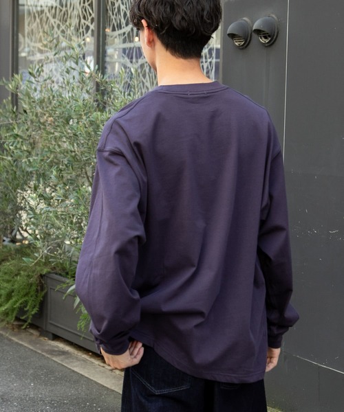 「FORK&SPOON」 長袖Tシャツ 5 ベージュ メンズ_画像10