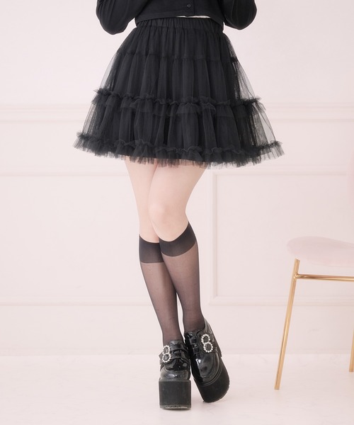 Pal elfy スカート ボリュームチュールミニスカート : ZOZOTOWN Yahoo