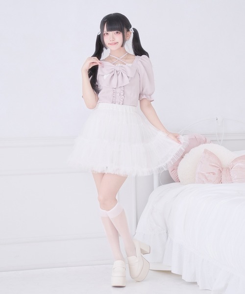 Pal elfy スカート ボリュームチュールミニスカート : ZOZOTOWN Yahoo