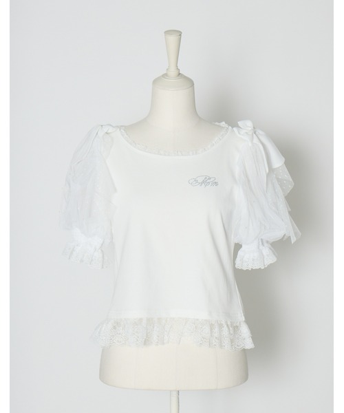 mellfy memory（メルフィーメモリー） tシャツ 半袖 Melty ribbon puff