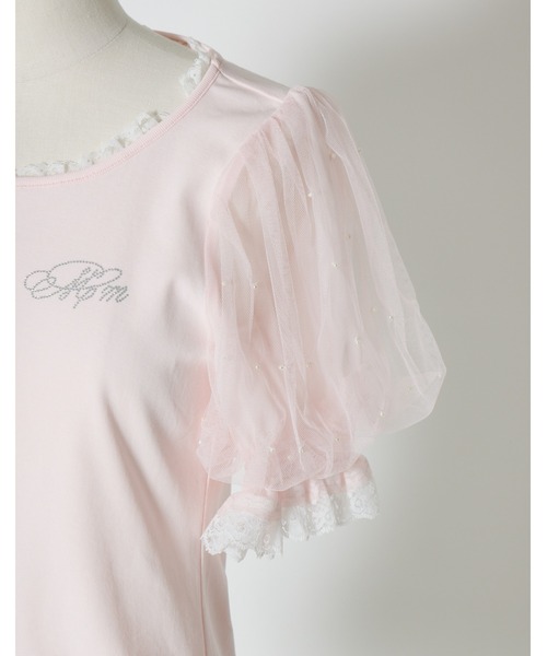 mellfy memory（メルフィーメモリー） tシャツ 半袖 Melty ribbon puff