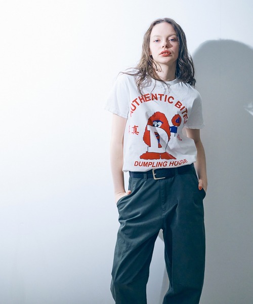 「RNA」 チノパンツ MEDIUM ベージュ レディース_画像2