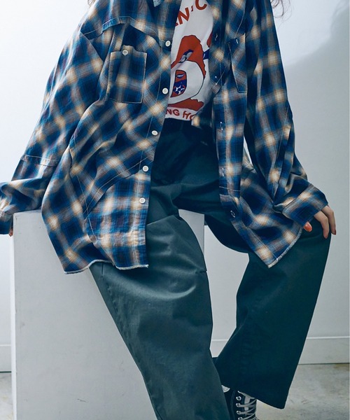 「RNA」 チノパンツ MEDIUM ベージュ レディース_画像4