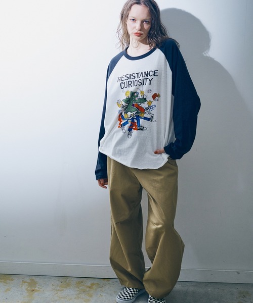 「RNA」 チノパンツ MEDIUM ベージュ レディース_画像7
