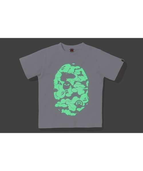 A BATHING APE（アベイシングエイプ） tシャツ GLOW IN THE DARK CAMO