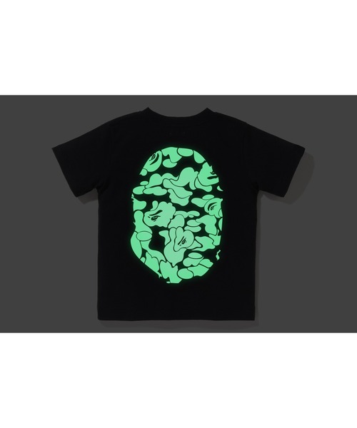 A BATHING APE（アベイシングエイプ） tシャツ GLOW IN THE DARK CAMO