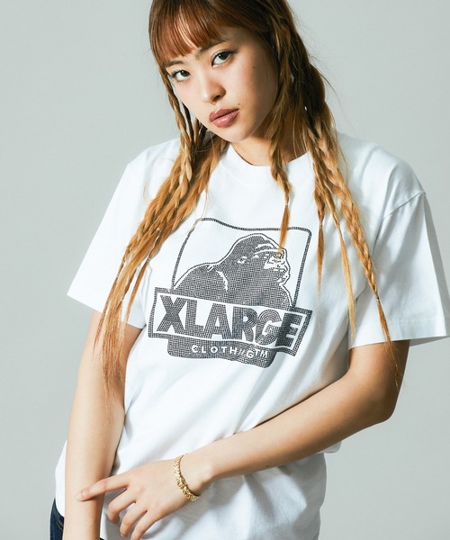 XLARGE（エクストラ ラージ） tシャツ 「WEB限定」RHINESTONE OG S/S