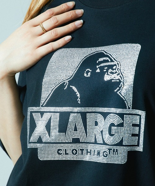 XLARGE（エクストラ ラージ） tシャツ 「WEB限定」RHINESTONE OG S/S