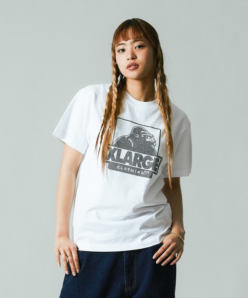 XLARGE（エクストラ ラージ） tシャツ 「WEB限定」RHINESTONE OG S/S