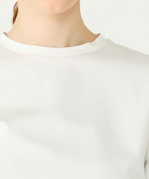 Ballsey（ボールジィ） tシャツ 半袖 スーピマモクロディ ペプラムT