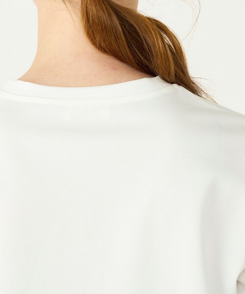 Ballsey（ボールジィ） tシャツ 半袖 スーピマモクロディ ペプラムT