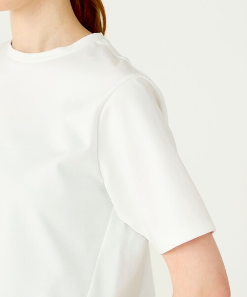 Ballsey（ボールジィ） tシャツ 半袖 スーピマモクロディ ペプラムT