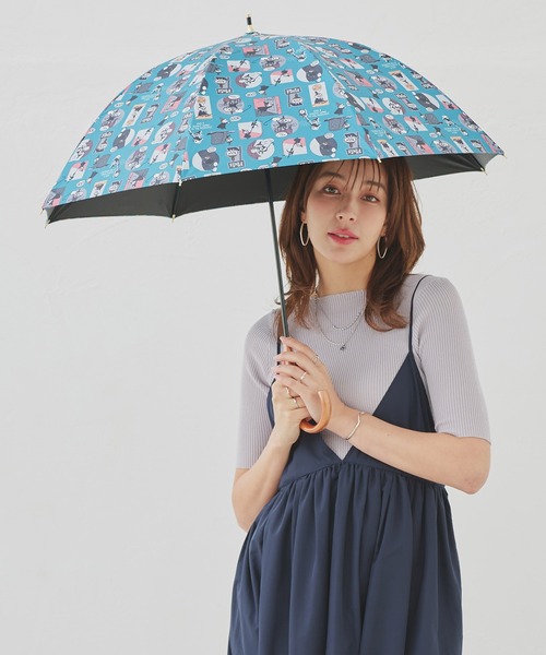 むみん様　レポート MOOMIN（ムーミン） 日傘 完全遮光 uvカット 傘 レディース メンズ