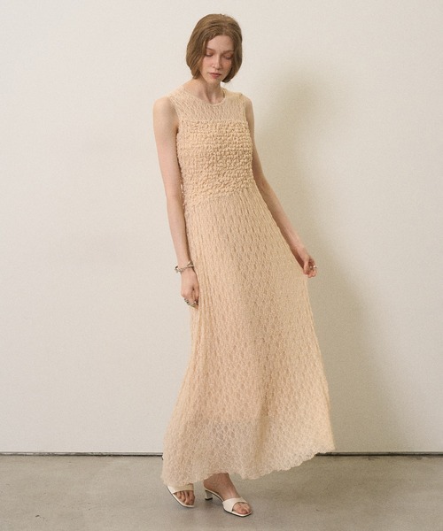 ワンピース Shirring Lace Bustier Dress 【公式通販】