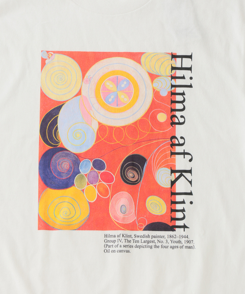 EDIFICE（エディフィス） tシャツ Hilma af Klint（ヒルマ・アフ