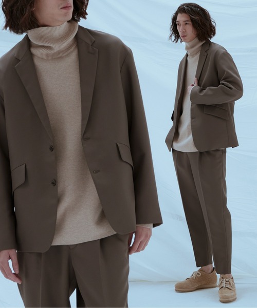 【送料無料】WYM LIDNM セットアップ WYM LIDNM セットアップ RELAX WOOL LIKE PE SET-UP/セットアップ