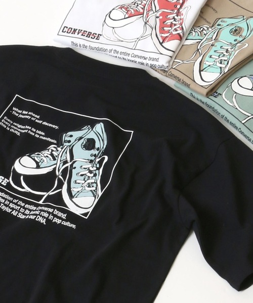 Tシャツ Tシャツ Converse コンバース オールスター シューズ イラストプリントt Zozotown Paypayモール店 通販 Paypayモール